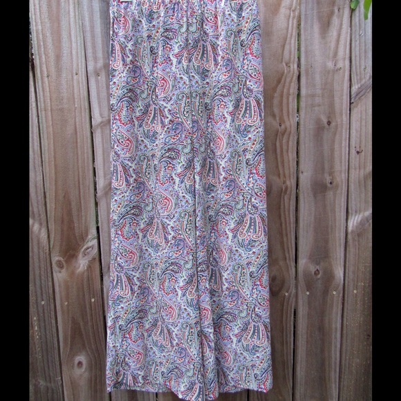 NWT elastic waist semi-sheer pants by Talbots - Picture 1 of 4