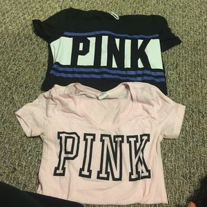 PINK VS Short Sleeve Shirts