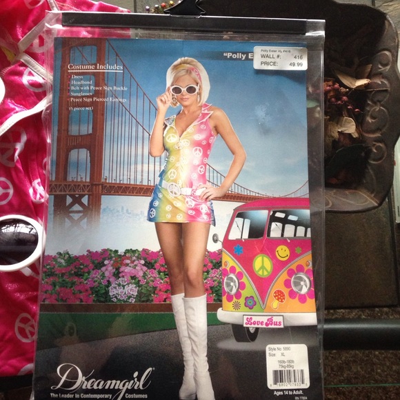 Polly Ester women's costume - 6 piece XL