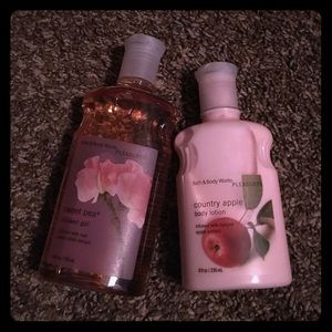 Bath and body works soap and lotion