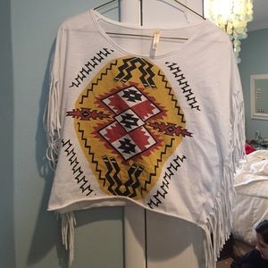 Tribal Print Tee