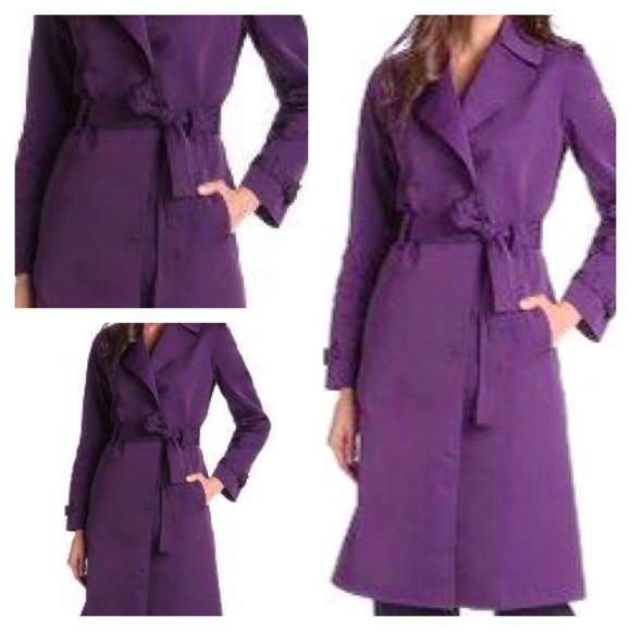 Purple BeBe Trench Coat
