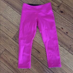 Lululemon Reversible Wunder Under Crop Leggings