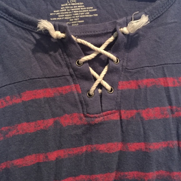 Front Tie Shirt - Picture 2 of 2