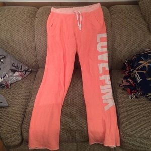 PINK boyfriend sweatpants