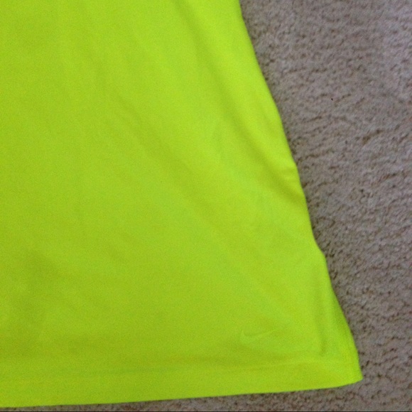 Nike Tops - Nike fluorescent yellow racerback tank size XS Nike Tops - Nike fluorescent yellow racerback tank size XS