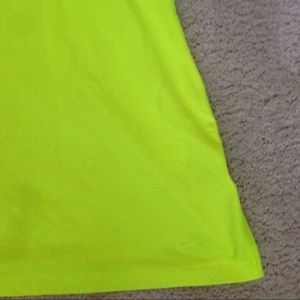 Nike Tops - Nike fluorescent yellow racerback tank size XS Nike Tops - Nike fluorescent yellow racerback tank size XS