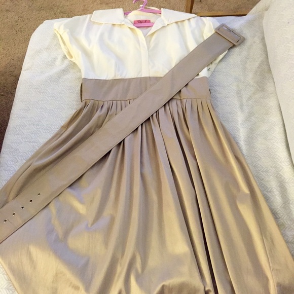 Below the knee dress