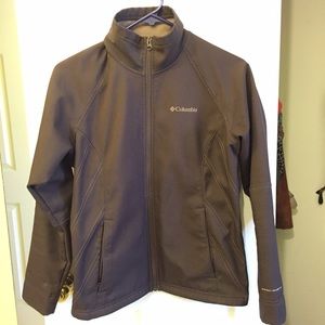 Brown Columbia Shell Rainproof Jacket