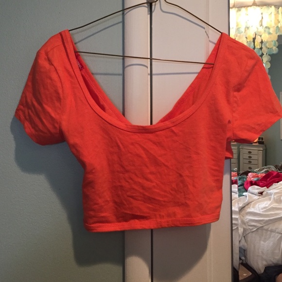 Cross Back Crop Top - Picture 1 of 2