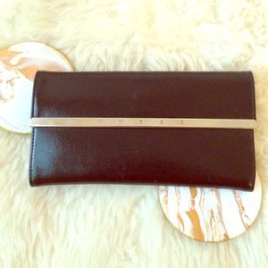 Guess Black Leather Slim Wallet