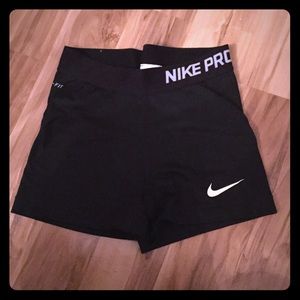 Nike pro dri-fit shorts