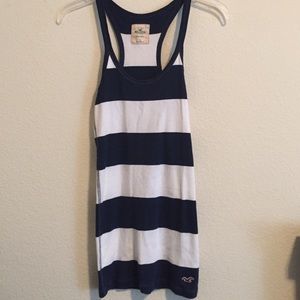 Hollister Striped Racerback Tank