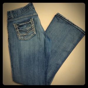 BKE women's SZ 32 33 1/2 boot cut jeans
