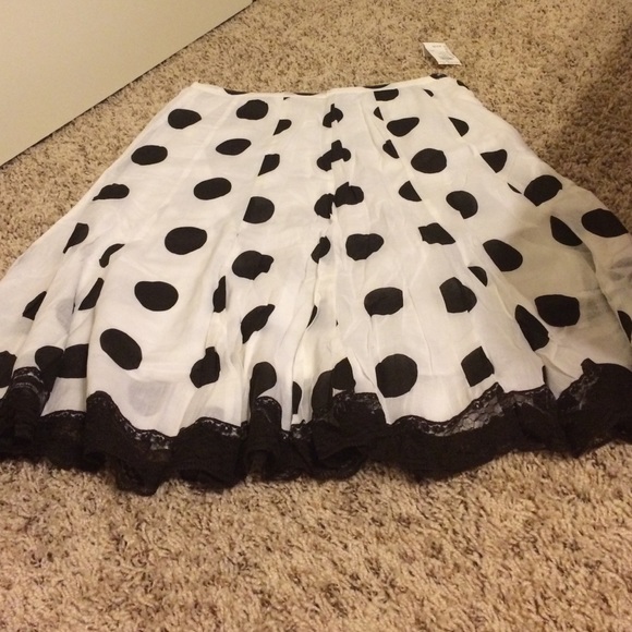 Charlotte Russe Polka Dot Skirtz