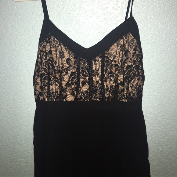 Forever 21 black lace dress