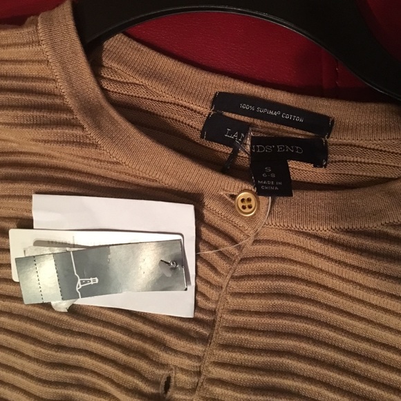 Tan cardigan - Picture 3 of 4