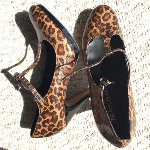 Franco Sarto Leopard Heels - FINAL PRICE!