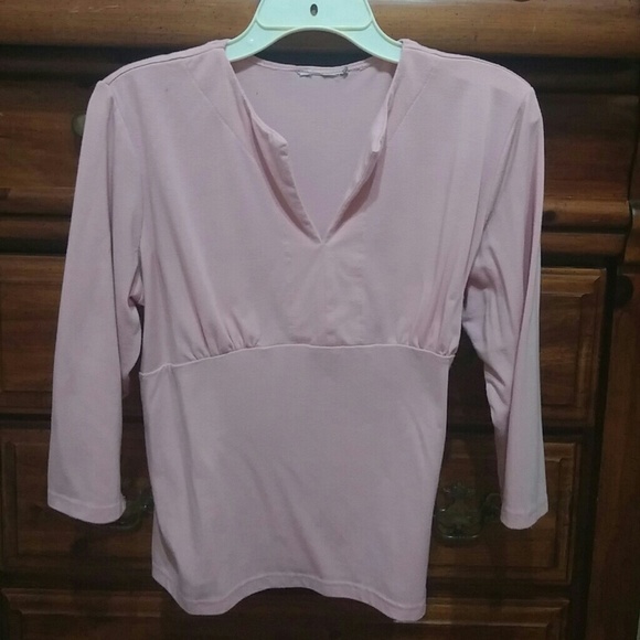 💀Soft Pink Stretchy Top $8 sz XL - Picture 1 of 2