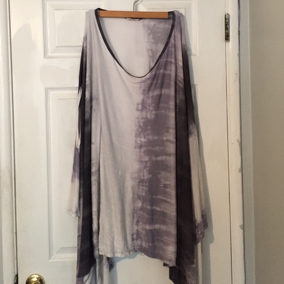 Sugarcloth tie dye beach coverup