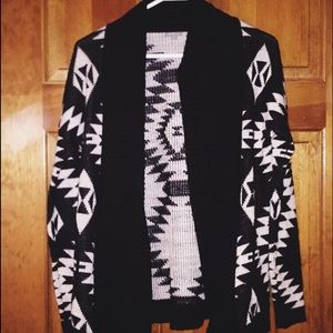 Warm knit cardigan