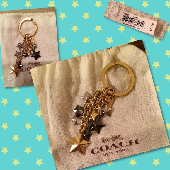 🌟🌟COACH STAR KEYCHAIN🌟🌟