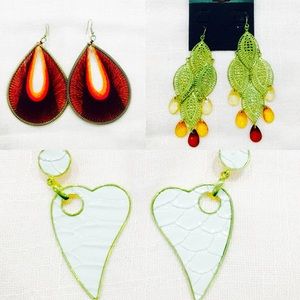 3/$10    Exotic earrings for sale 💍💍