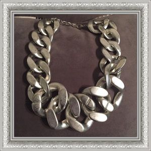 Chunky Chain link silver statement necklace✨