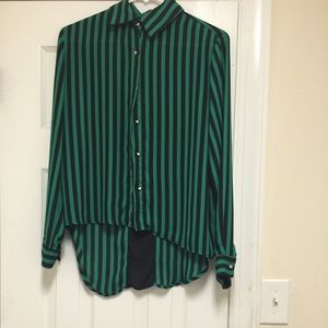 Long sleeve striped Itro shirt