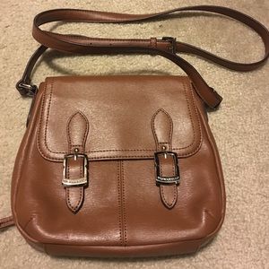Tignanello brown crossbody handbag