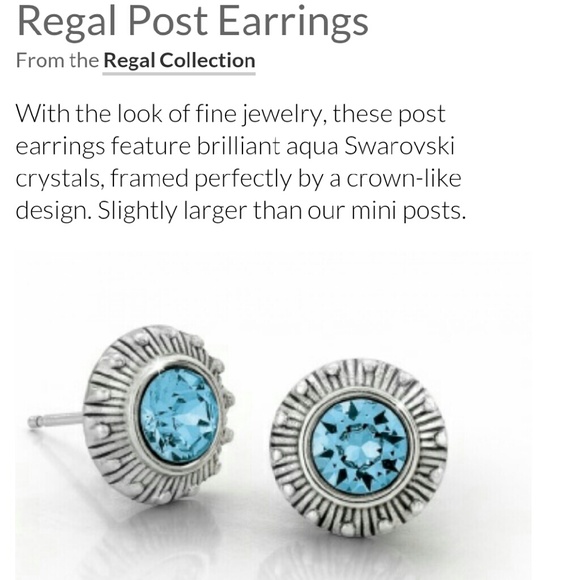 🚫SOLD🚫 Brighton "regal" post earrings - Picture 2 of 3