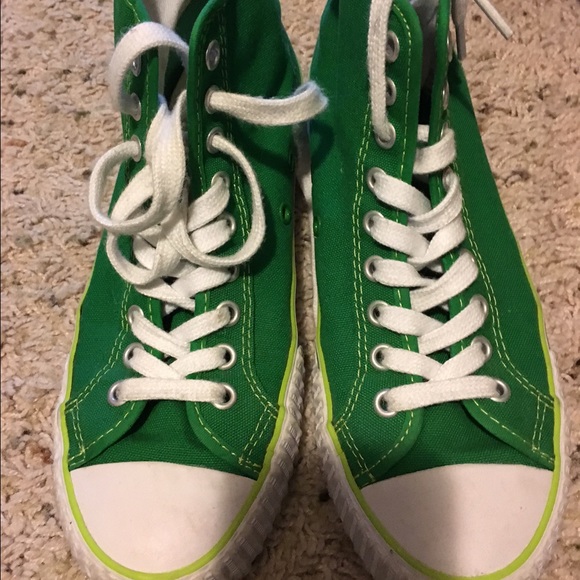 Green High top PF Flyers