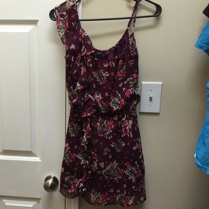 Cute one Ruffled strap short dress