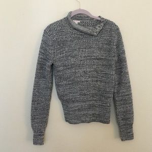 SOLD GAP Heather Grey Knitted Sweater