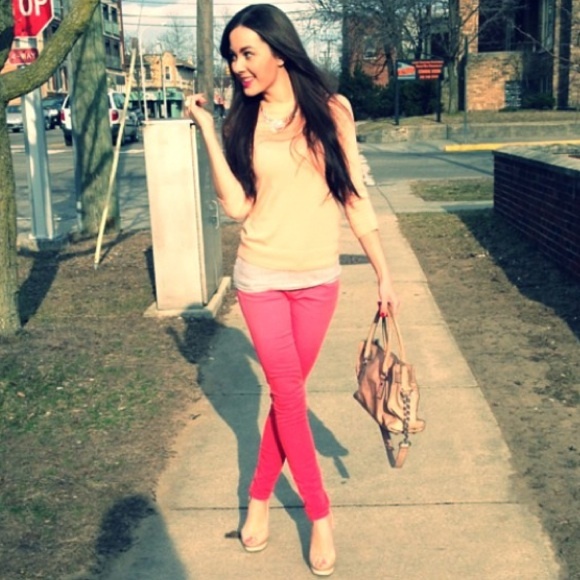 Club Monaco Pink Ombré Denim💖