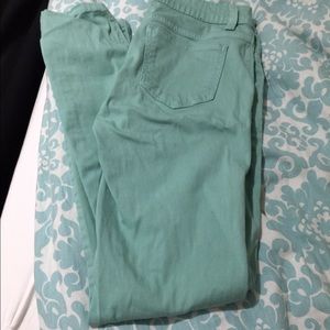 Teal Tiffany blue pants