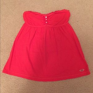 Hollister strapless shirt