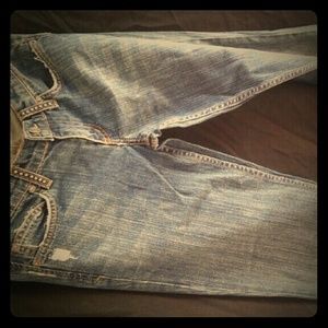 Juicy Couture flare jeans w/ studs