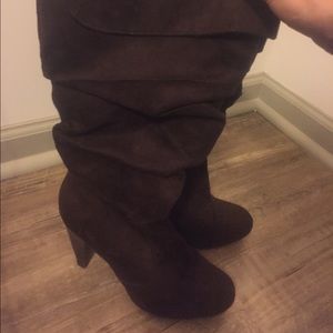 Brown boots