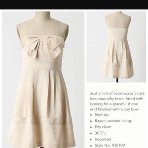 Anthropologie Sine Sand Size 6 dress