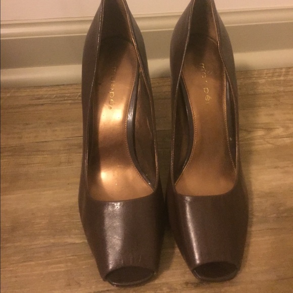 Brown heels