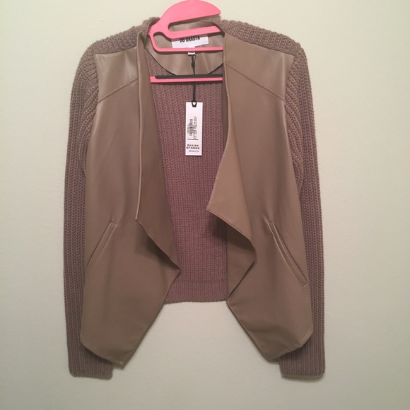 BB Dakota leather jacket/ brand new!