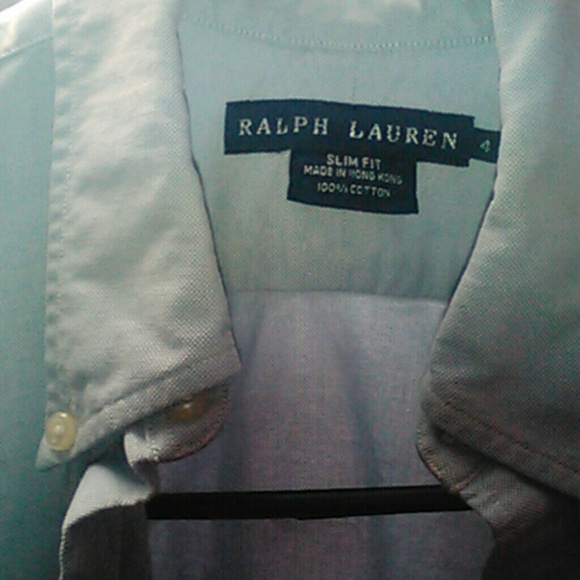 Woman' Ralph Lauren slim fit long sleeve button up