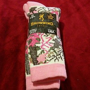 Browning womens wool blend socks