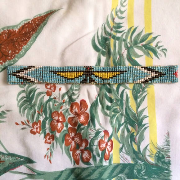 Vintage 70s Native American Thunderbird HeadBand