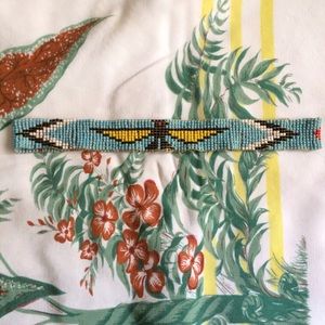 Vintage 70s Native American Thunderbird HeadBand