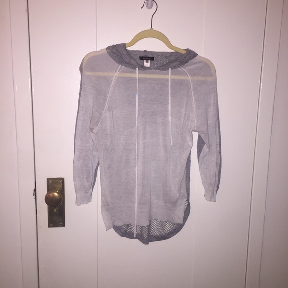 White and grey Kerisma light sweatshirt