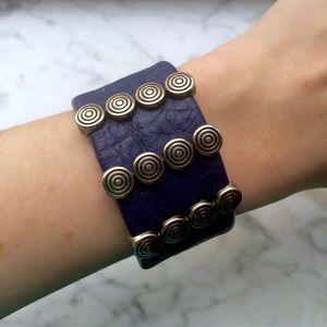 💜Leather Cuff💜