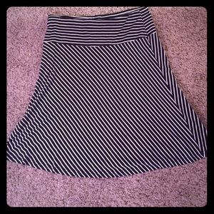 Striped skirt