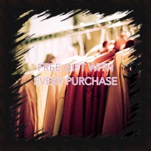 Free with every purchase.